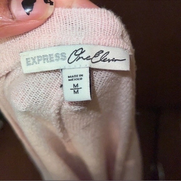 Express high low pink shirt - Picture 5 of 6